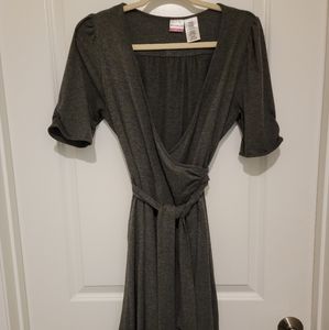 5/$25 Grey Wrap Dress